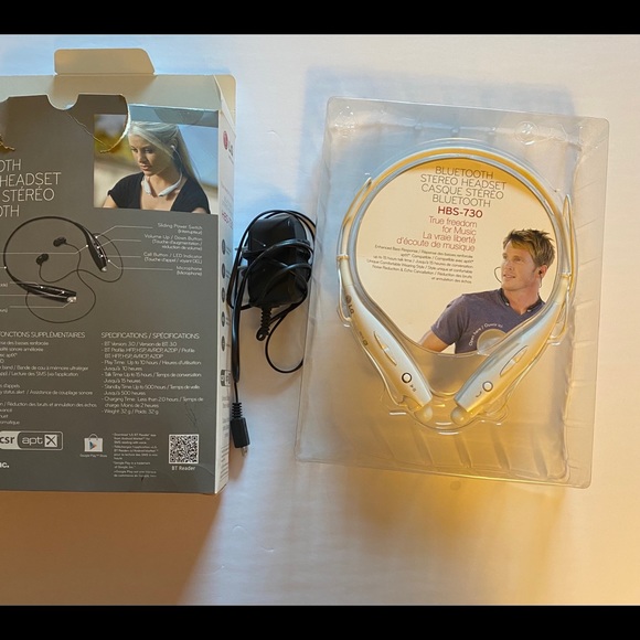 LG Bluetooth Stereo Headset HSB-730 - Picture 6 of 7